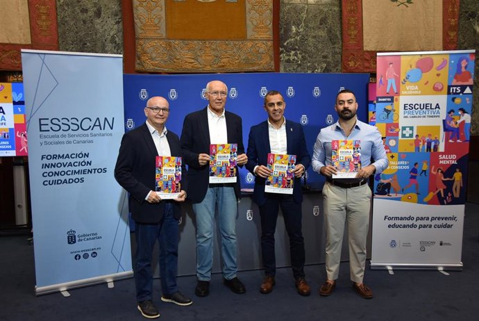 Presentación del proyecto de 'Escuela Preventiva' del Cabildo de Tenerife