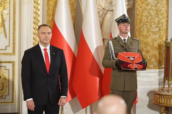 El presidente de Polonia, Karol Nawrocki