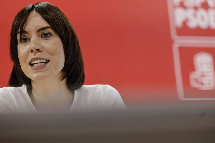 La secretaria general del PSPV-PSOE y ministra de Ciencia, Innovación y Universidades, Diana Morant, en una reciente entrevista con Europa Press. 