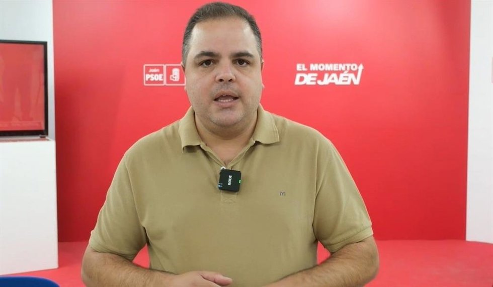 El parlamentario andaluz por el PSOE de Jaén Víctor Torres.