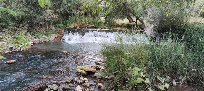 Imagen de recurso del río Guadalaviar en Gea de Albarracín (Teruel).