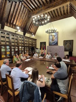 Reunión del Consejo Agrario provincial de Ávila.