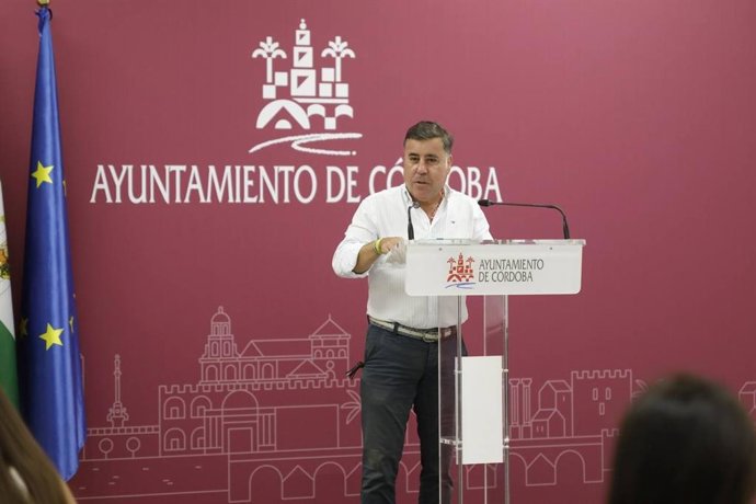 El delegado de Infraestructuras del Ayuntamiento de Córdoba, Miguel Ruiz Madruga.