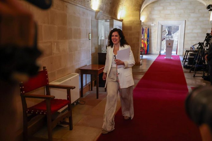 La consellera de Familias, Bienestar Social y Atención a la Dependencia, Sandra Fernández.