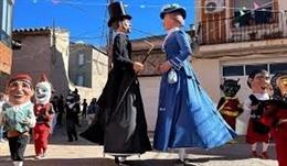 Gigantes de los Marqueses de Linares de Calatayud (Zaragoza).