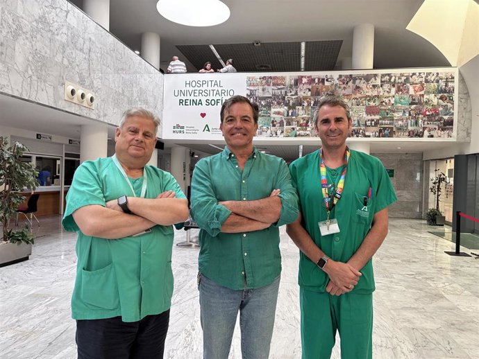 Los doctores José Luis Montero, José de Juan y Antonio Cerezo.