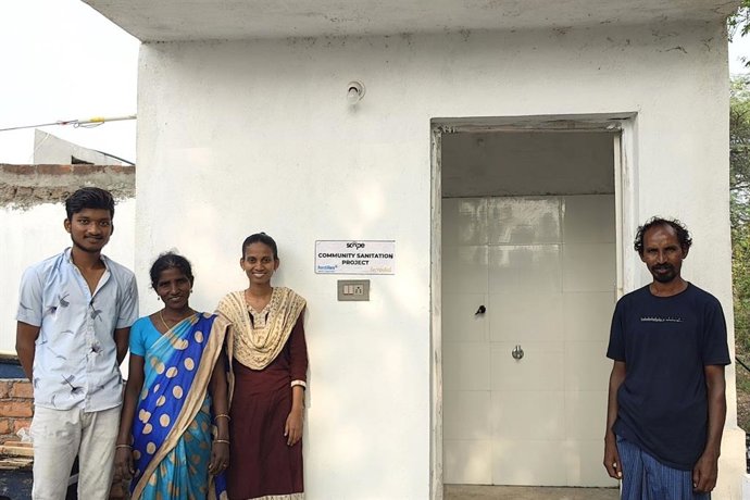 Archivo - La Fundación Fontilles construye baños en una población de 5.000 habitantes en India