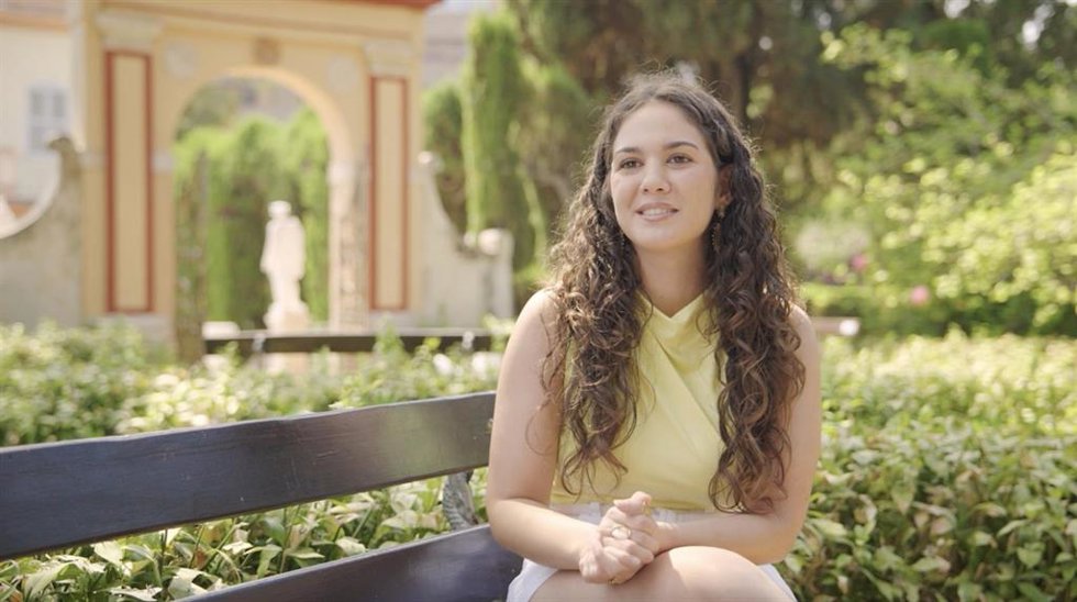 Ana Vázquez, una de las becadas.