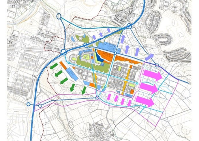 Cohesión Territorial licita la redacción de la ampliación del PSIS de Sarriguren para "aumentar la vivienda asequible".