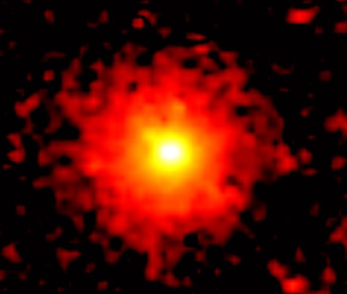 Imagem do cometa 3I/ATLAS