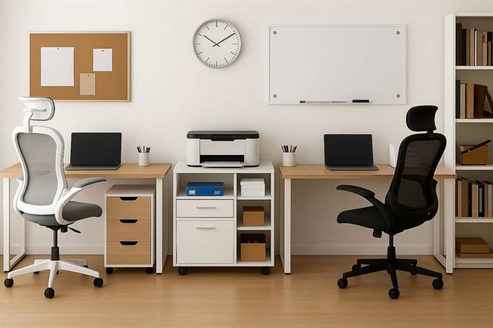 Vuelta al cole 2025; cómo crear el espacio de estudio perfecto con escritorios y sillas de Aosom.es