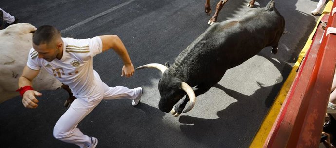 Tercer encierro de las fiestas en honor al Santísimo Cristo de los Remedios, en San Sebastián de los Reyes.