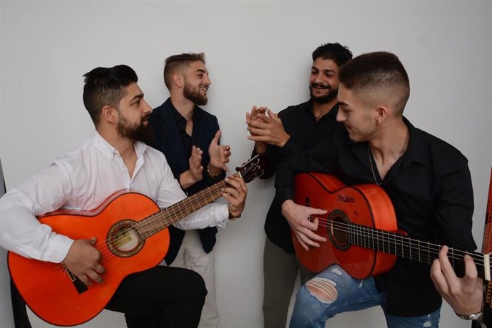 Formación musical 'Los Taberneros'.