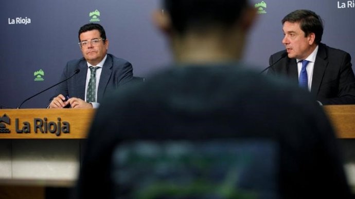 El portavoz del Gobierno riojano, Alfonso Domínguez