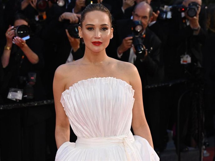 Archivo - Jennifer Lawrence, en el Festival de Cine de Cannes