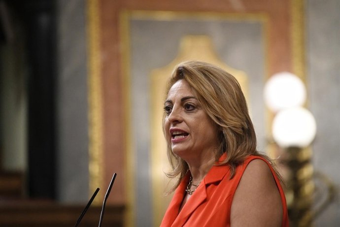 Archivo - Cristina Valido, portavoz de CC en el Congreso