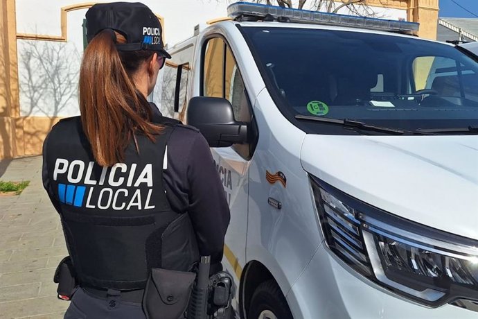Una agente de la Policía Local de Palma