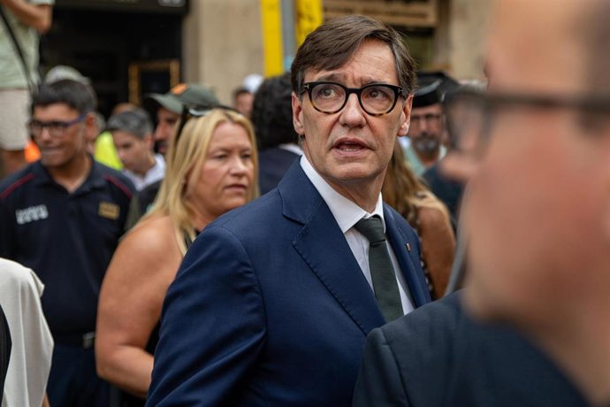 El president de la Generalitat, Salvador Illa