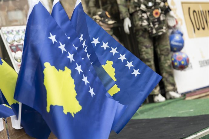 Archivo - February 16, 2025, Pristina, Pristina, Kosovo: Kosovo celebrates its 17th anniversary of independency. In 2008, the country unilaterally declared its independence from Serbia, which not recognised it. The country is in the process to enter the E
