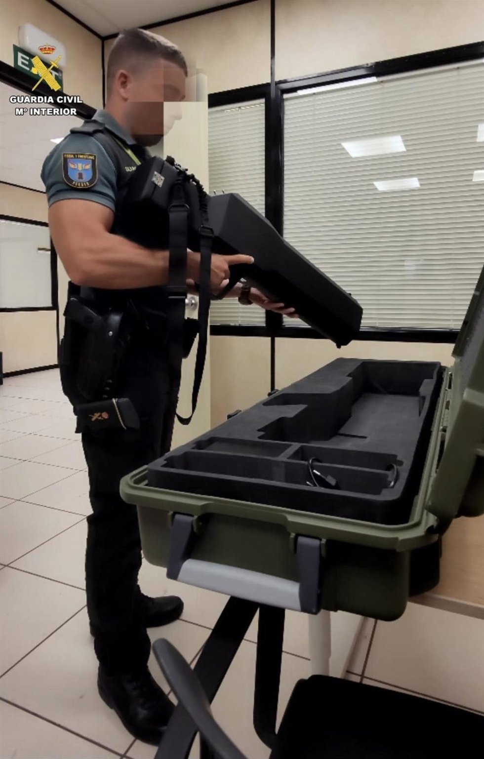 La Guardia Civil detecta un vuelo irregular de dron en las inmediaciones del Palacio de la Almudaina