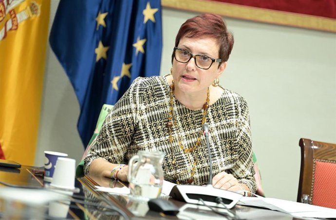 Archivo - La consejera de Bienestar Social del Gobierno de Canarias, Candelaria Delgado