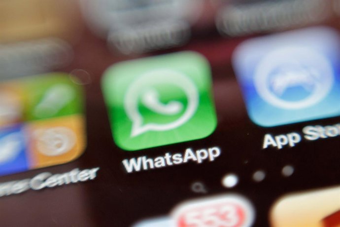 Archivo - Arquivo - Captura de tela do WhatsApp Mobile Aplicativo do Facebook MWC