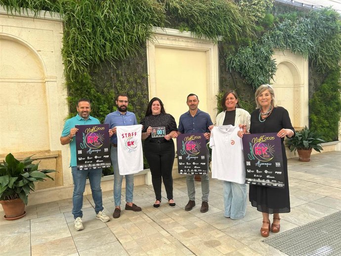 Presentación del la carrera solidaria 'VI Summer Night' de Aljaraque (Huelva).