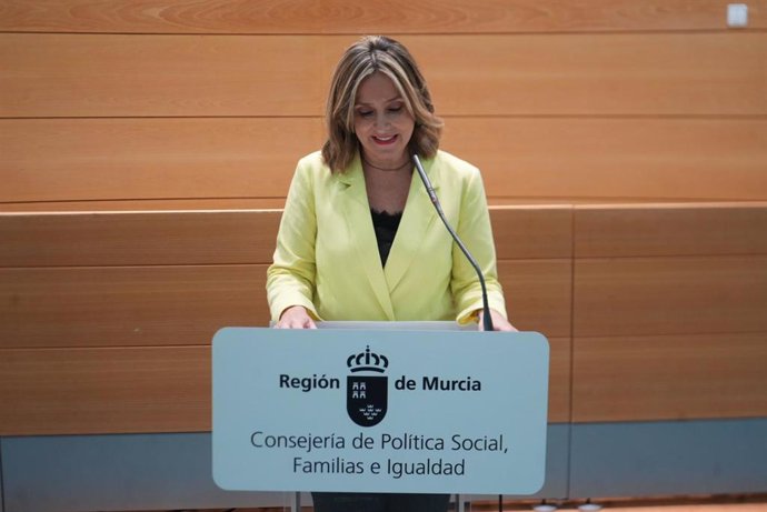 Archivo - La consejera de Política Social, Familias e Igualdad, Conchita Ruiz