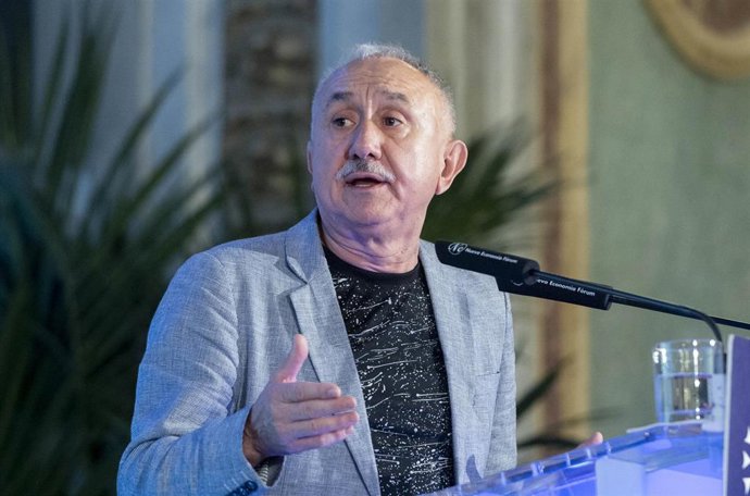 Archivo - El secretario general de UGT, Pepe Álvarez