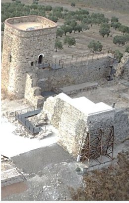 El Castillo de Torreparedones de Baena.