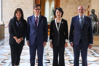 Illa i Duch es reuneixen amb la sotsgovernadora d'Hubei a la Generalitat