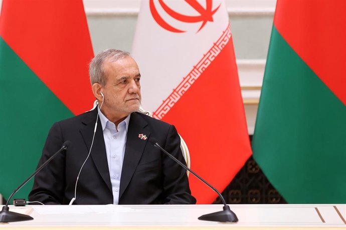 El presidente iraní, Masud Pezeshkian