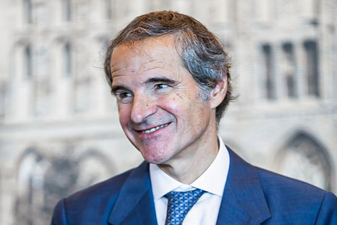 Archivo - El director general del Organismo Internacional de la Energía Atómica (OIEA), Rafael Grossi, durante una visita oficial a Kaliningrado, en Rusia (archivo)
