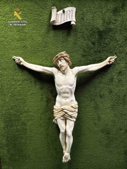 Archivo - Talla de marfil recuperada