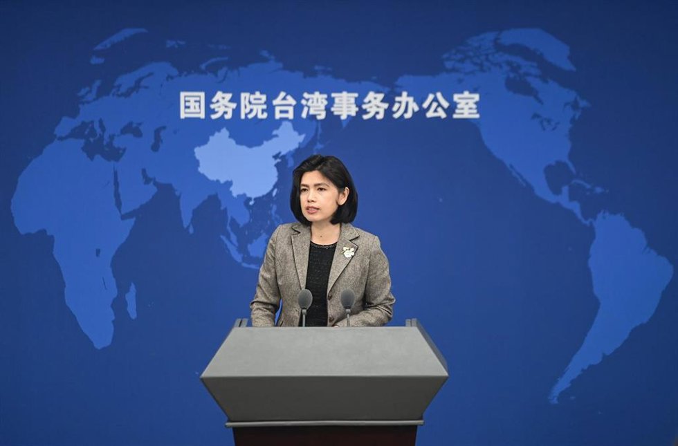 Archivo - Zhu Fenglian, portavoz de la oficina china de Asuntos para Taiwán.