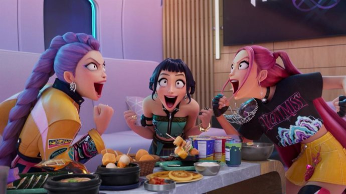 Las guerreras K-Pop ya es la película más vista de la historia de Netflix