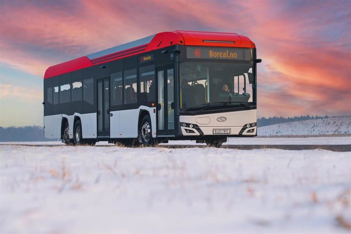 Autobus eléctrico fabricado por Solaris para Escandinavia