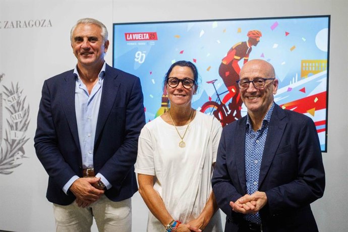 Presentación del circuito de 32 km que recorrerá la Vuelta antes de llegar a meta en Zaragoza