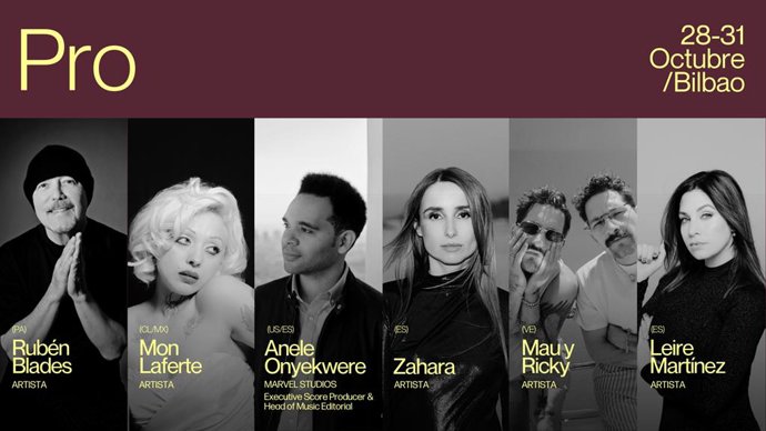 BIME pro ekimenaren artista nagusiak