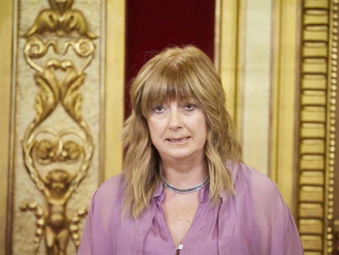 Archivo - La vicepresidenta segunda del Gobierno de Navarra y consejera de Memoria y Convivencia, Acción Exterior y Euskera, Ana Ollo.