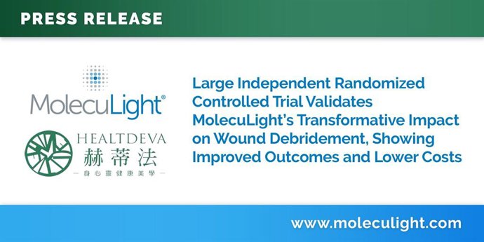 Large Independent Randomized Controlled Trial Validates MolecuLight’s Transformative Impact on Wound Debridement, Showing Improved Outcomes and Lower Costs (CNW Group/MolecuLight)