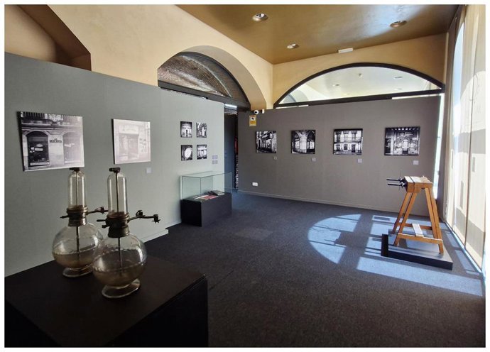 Aspecto de la exposición.