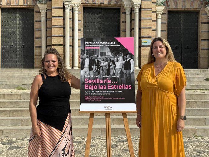 Presentación del ciclo 'Sevilla ríe... Bajo las Estrellas'.
