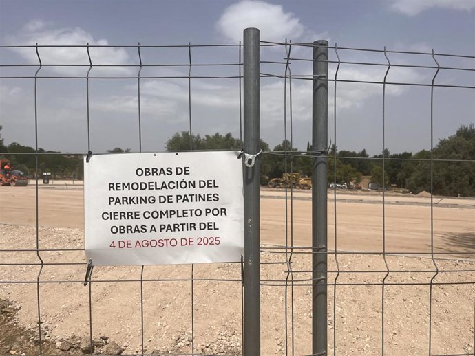 Obras del aparcamiento en Casa de Campo que han afectado con cancelaciones de reservas a los hosteleros de Lago.