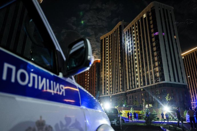 Imagen de archivo de un vehículo de la Policía de Rusia.