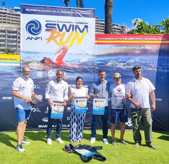 Presentación de la Anfi Mogán Swim Run
