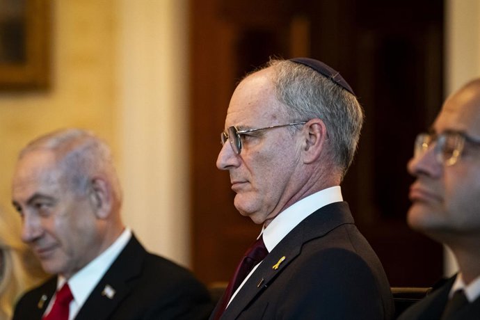 Archivo - Arquivo - O embaixador de Israel nos Estados Unidos, Yechiel Leiter, em uma foto de arquivo.