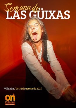 Cartel de la Semana de Las Güixas de Villanía (Huesca).