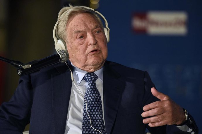 Archivo - El magnate George Soros