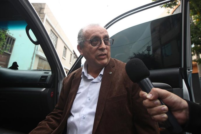 Archivo - May 27, 2023, LIMA, LIMA, PERU: LIMA 27 DE MAYO DEL 2023...NICANOR BOLUARTE , HERMANO DE LA PRESIDENTA DEL PERU DINA BOLUARTE , PARTICIPA DE UN EVENTO POLITICO EN EL DISTRITO DE BARRANCO.